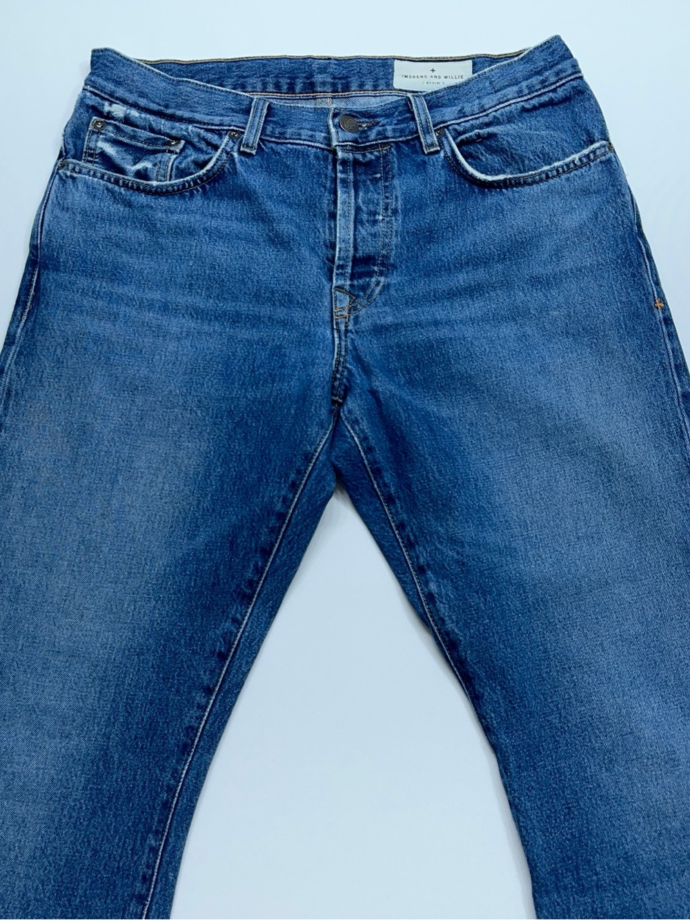 Imogene And Willie Barton Slim Jeans Mens 30x31 Selvedge Denim Vidalia Mills USA